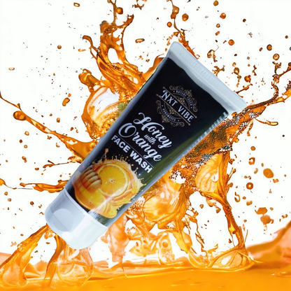 NXT VIBE Orange with Honey Face Wash (100ml)