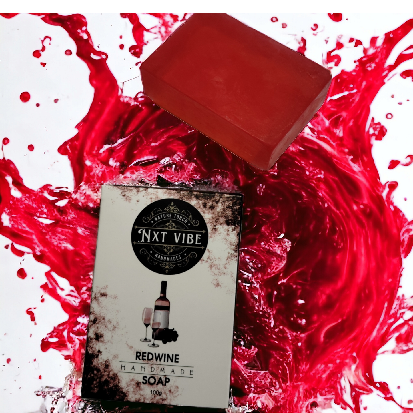 NXT VIBE™ Red Wine Soap (100gm)