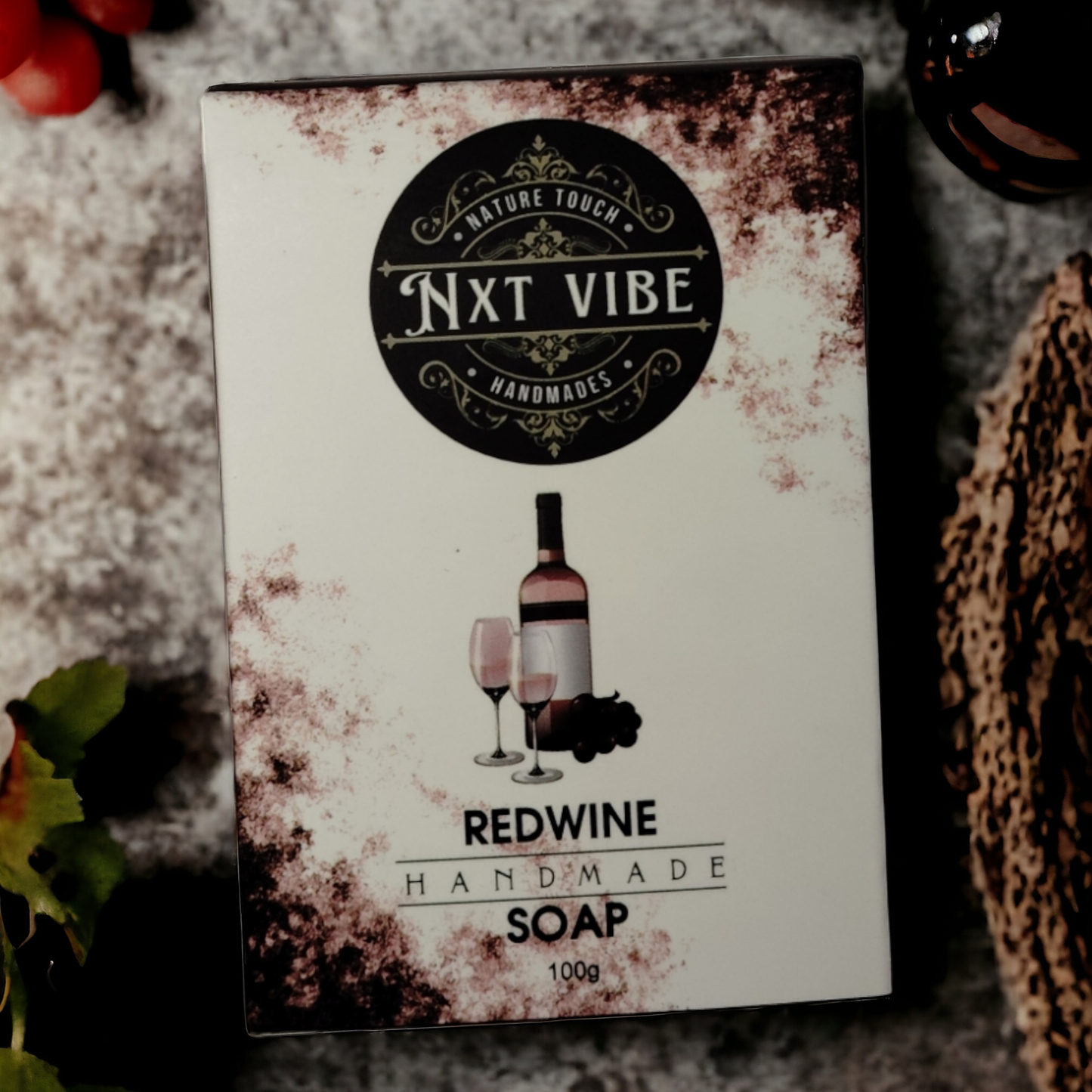 NXT VIBE™ Red Wine Soap (100gm)